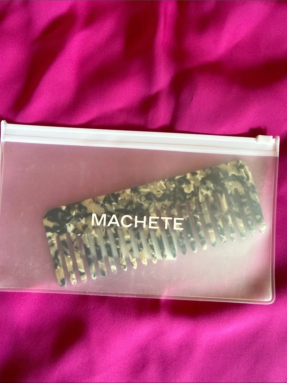 MACHETE Brown Tortoise Headband and Wide-Tooth Comb Set - Picture 5 of 5